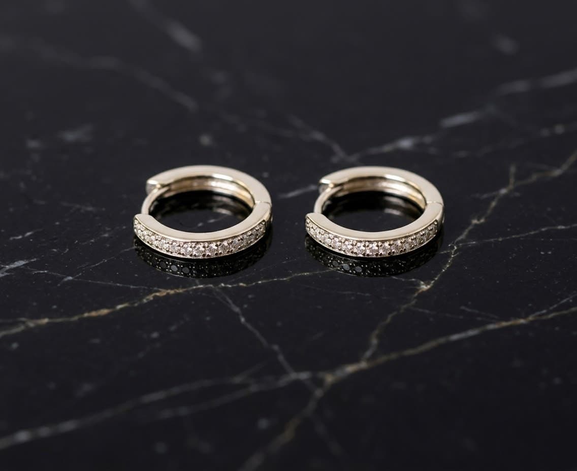 Diamond earrings